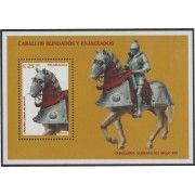 Nicaragua HB 270 1996 Caballos blindados  caballería alemana del siglo XVI Horse MNH