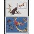 Nicaragua HB 271CD 1996 Fauna Mariposas Butterflies rana pájaros birds MNH