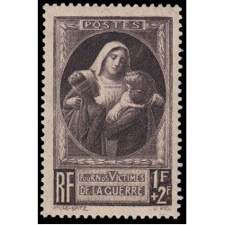 France Francia 465 1940 En beneficio de las víctimas de la guerra MNH