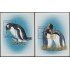 Nicaragua HB 281/82 1998 Fauna Pájaros Marinos del mundo MNH