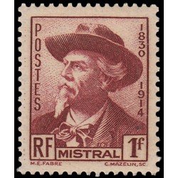 France Francia 495 1941 Frédéric Mistral poeta MNH France Francia 495 1941 Frédéric Mistral poeta MNH