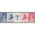 France Francia 568/71 1943 A favor de la emergencia nacional (Mariscal Pétain) MNH