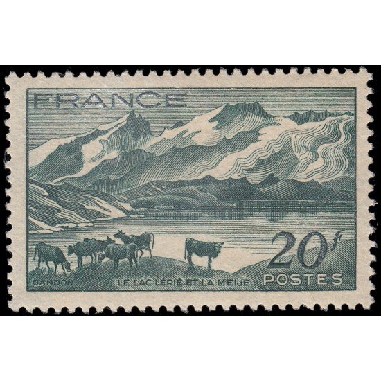 France Francia 582 1943 Paisaje de Dauphiné MNH France Francia 582 1943 Paisaje de Dauphiné MNH