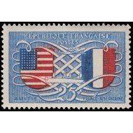 France Francia 840 1949 Amistad franco-americana MNH