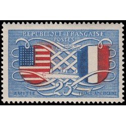 France Francia 840 1949 Amistad franco-americana MNH France Francia 840 1949 Amistad franco-americana MNH
