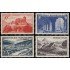 France Francia 841A/43 1949 Monumentos y sitios MNH