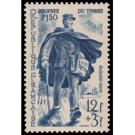 France Francia 863 1950 Día del sello MNH