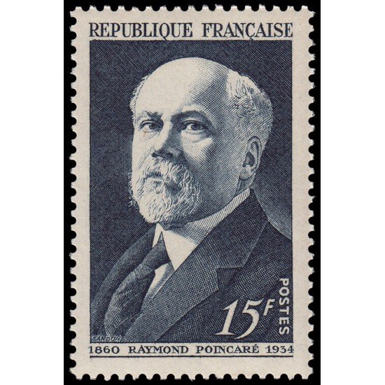 France Francia 864 1950 Raymond Poincaré MNH France Francia 864 1950 Raymond Poincaré MNH