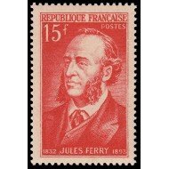 France Francia 880 1951 Jules Ferry MNH