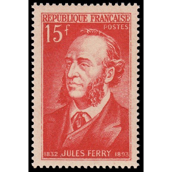 France Francia 880 1951 Jules Ferry MNH