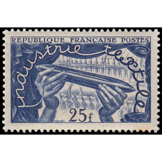 France Francia 881 1951 Exposición textil internacional de Lille MNH