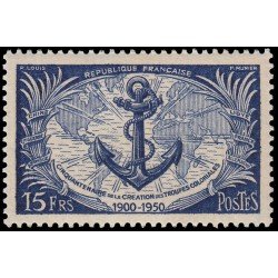 France Francia 889 1951 50 aniv. de las tropas coloniales MNH France Francia 889 1951 50 aniv. de las tropas coloniales MNH