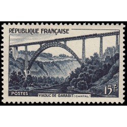 France Francia 928 1952 Viaducto de Garabit MNH France Francia 928 1952 Viaducto de Garabit MNH