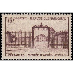 France Francia 939 1952 Reja de entrada del Castillo de Versalles MNH France Francia 939 1952 Reja de entrada del Castillo de Versalles MNH