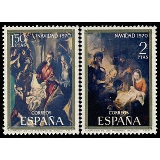 España Spain 2002/03 1970 Navidad MNH España Spain 2002/03 1970 Navidad MNH