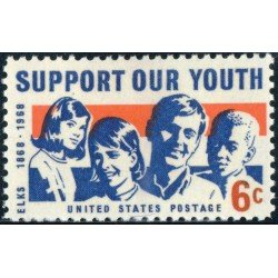 Estados Unidos USA Nº 845 Juventud, lujo Estados Unidos USA Nº 845 Juventud, lujo
