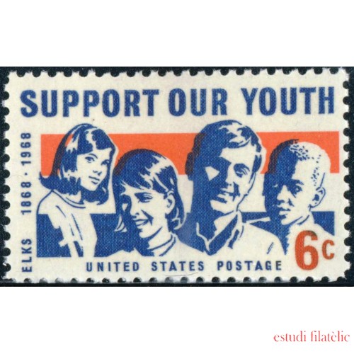 Estados Unidos  USA  Nº 845   Juventud, lujo