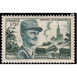 France Francia 984 1954 Mariscal Leclerc MNH France Francia 984 1954 Mariscal Leclerc MNH