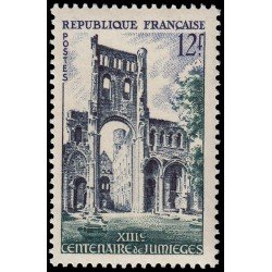 France Francia 985 1954 13 Centenario de la Abadía de Jumièges MNH France Francia 985 1954 13 Centenario de la Abadía de Jumièges MNH