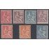 France Francia Nº 112/18 1900 - 1901 Magnífica serie, sellos nuevos sin fijaselos, muy rara en esta calidad,lujo