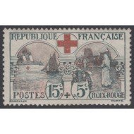 France Francia  Nº 156 1918 Cruz Roja Red Cross MNH