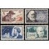 France Francia 1055/58 1956 Inventores e investigadores célebres MNH