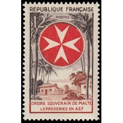 France Francia 1062 1956 Orden de Malta MNH France Francia 1062 1956 Orden de Malta MNH