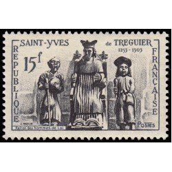 France Francia 1063 1956 St. Yves patrón de los abogados MNH France Francia 1063 1956 St. Yves patrón de los abogados MNH