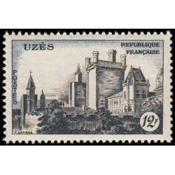 France Francia 1099 1957 Castillo de Uzès MNH France Francia 1099 1957 Castillo de Uzès MNH