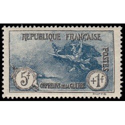 France Francia 232 1926-1927 Huérfanos de guerra  Valor clave MNH