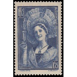 France Francia 388 ( 388/94 ) 1938 Campesina  MNH