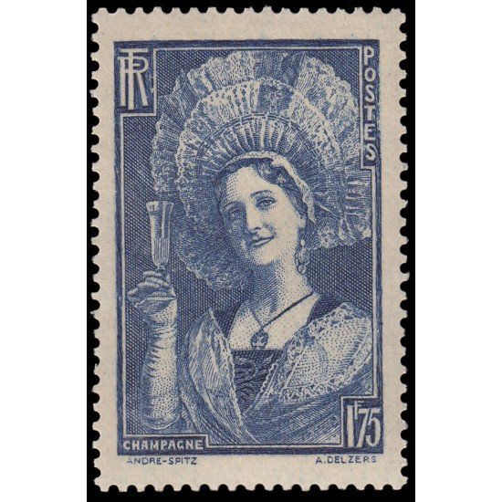 France Francia 388 ( 388/94 ) 1938 Campesina  MNH