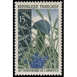 France Francia 1179 1958 40 aniv. del armisticio MNH France Francia 1179 1958 40 aniv. del armisticio MNH
