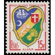 France Francia 1195 1959 Escudo de Alger MNH