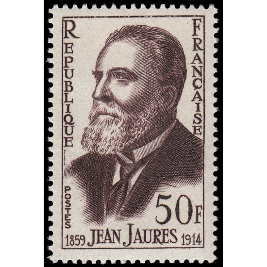 France Francia 1217 1959 Cent. del nacimiento de Jean Jaurès MNH