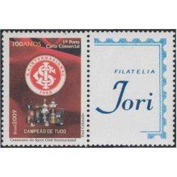 Brasil Brazil SP 112 2009 Sport Club de Internacional Filatelia Jori MNH Brasil Brazil SP 112 2009 Sport Club de Internacional Filatelia Jori MNH