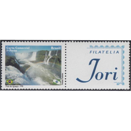 Brasil Brazil SP 169 2010 Turismo Caminos de Iguazu Paraná Filatelia Jori MNH Brasil Brazil SP 169 2010 Turismo Caminos de Iguazu Paraná Filatelia Jori MNH