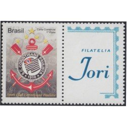 Brasil Brazil SP 183 2010 Centenario Club de Fútbol Corintias Filatelia Jori MNH Brasil Brazil SP 183 2010 Centenario Club de Fútbol Corintias Filatelia Jori MNH