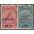 Brasil Brazil A-27/28 1931 sobrecarga zeppelin Santos Dumont  Augusto Severo MNH