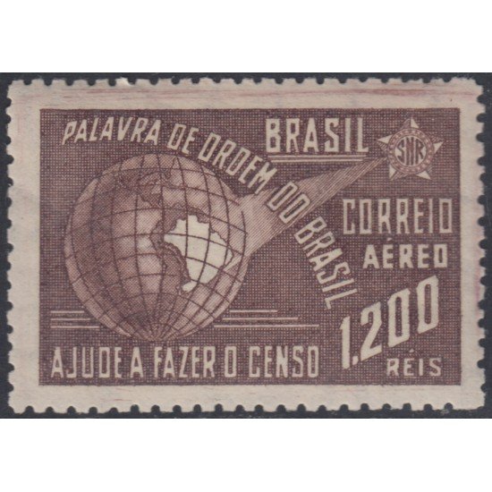 Brasil Brazil A-32 1941 Quinto censo general MH Brasil Brazil A-32 1941 Quinto censo general MH