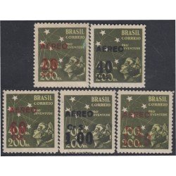 Brasil Brazil A-41/45 1943 Pro-juventud TP de 1940 MH Brasil Brazil A-41/45 1943 Pro-juventud TP de 1940 MH