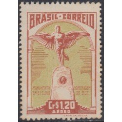 Brasil Brazil A-51 1947 Reconstrucción del monumento de Santos-Dumont MH Brasil Brazil A-51 1947 Reconstrucción del monumento de Santos-Dumont MH