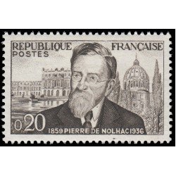France Francia 1242 1960 Centenario del nacimiento del historiador Pierre Girauld de Nolhac MNH France Francia 1242 1960 Centenario del nacimiento del historiador Pierre Girauld de Nolhac MNH