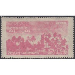 Brasil Brazil A-61 1949 Tricentenario de la Batalla de Guarapes MH Brasil Brazil A-61 1949 Tricentenario de la Batalla de Guarapes MH