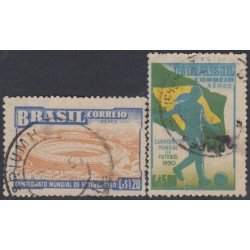 Brasil Brazil A-64/65 1950 Copa del mundo de Fútbol Estadio Municipal Usado Brasil Brazil A-64/65 1950 Copa del mundo de Fútbol Estadio Municipal Usado