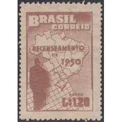 Brasil Brazil A-66 1950 6º Censo General MNH Brasil Brazil A-66 1950 6º Censo General MNH