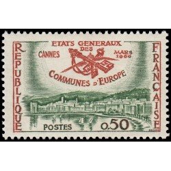 France Francia 1244 1960 5ª Asamblea de los Estados generales de las comunidades de Europa MNH France Francia 1244 1960 5ª Asamblea de los Estados generales de las comunidades de Europa MNH