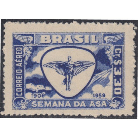 Brasil Brazil A-78 1959 Semana de la aviación MNH Brasil Brazil A-78 1959 Semana de la aviación MNH