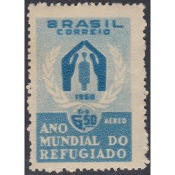 Brasil Brazil A-82 1960 Año Mundial del refugiado MNH Brasil Brazil A-82 1960 Año Mundial del refugiado MNH