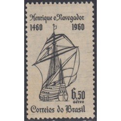Brasil Brazil A-89 1960 400 Años de la muerte de Henrique Avis El navegador MNH Brasil Brazil A-89 1960 400 Años de la muerte de Henrique Avis El navegador MNH